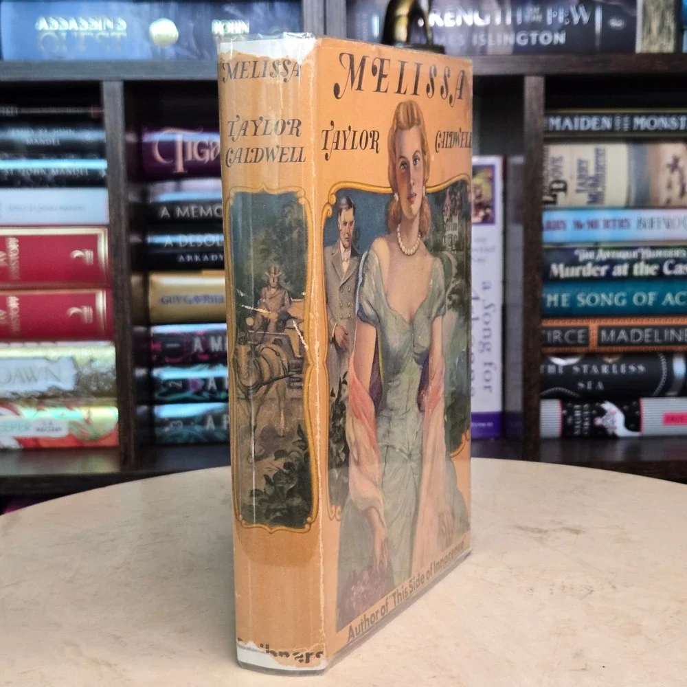 1948 Melissa by Taylor Caldwell 1st Edition with Dust Jacket Vintage Book